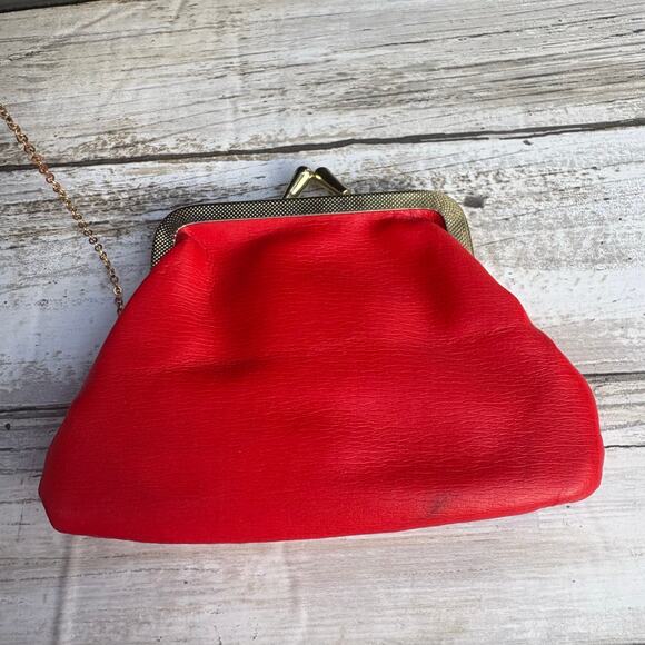 VTG Koret Purse Handbag Black Leather Top Handle Flap Close Coin Purse Retro MCM - Picture 11 of 16